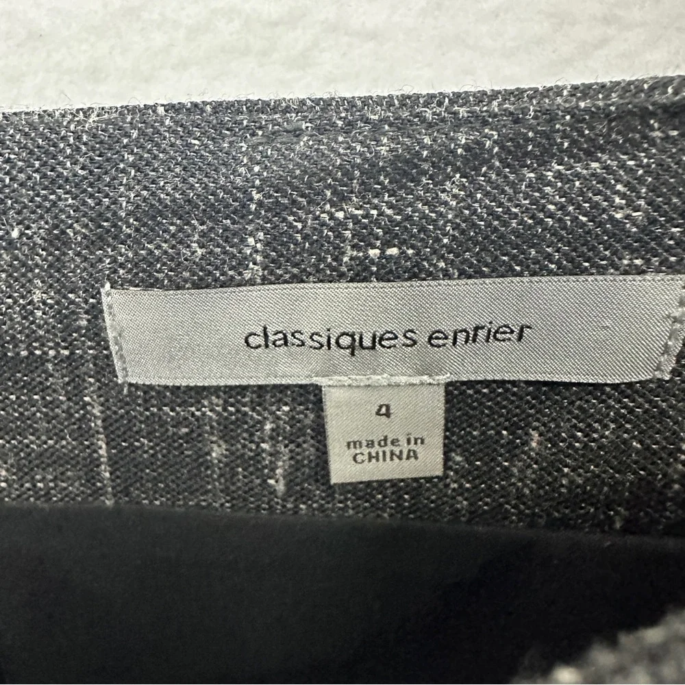 Classiques‎ Entier Tweed Pencil Skirt Womans Size 4 Gray